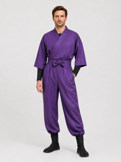 Anime Cosplay Ninja Costume, Japanese-Style Jumpsuit
