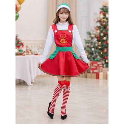 Christmas Role-Play Costume with Hat
