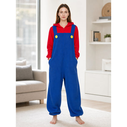 Super Mario-Style Costume with Cap lifestyle view
