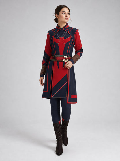 Marvel Superhero Cosplay Costume, Red and Blue