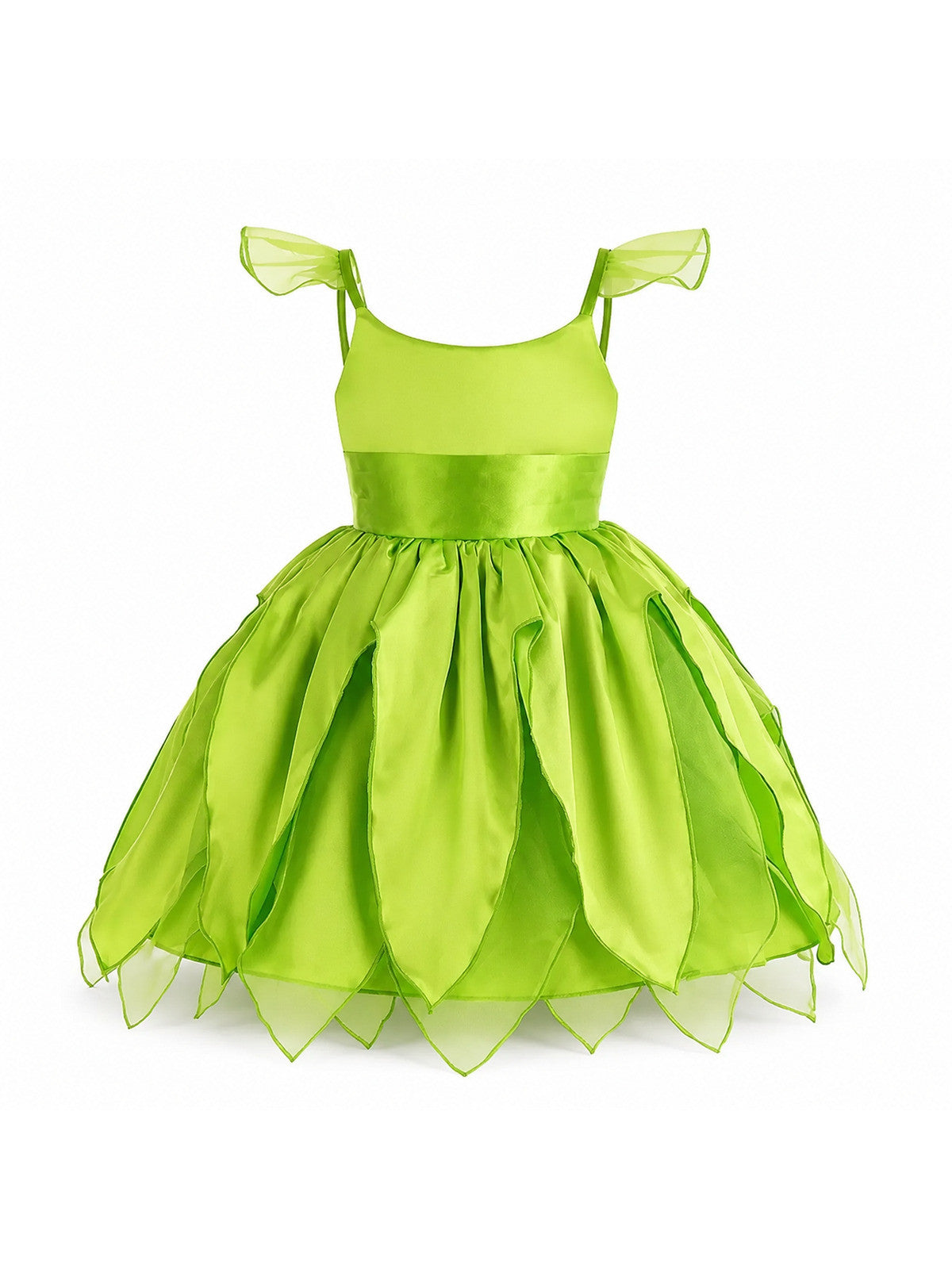 Disney Flower Fairy Dress Up Girls Cosplay Princess Dress Wings Halloween Elves