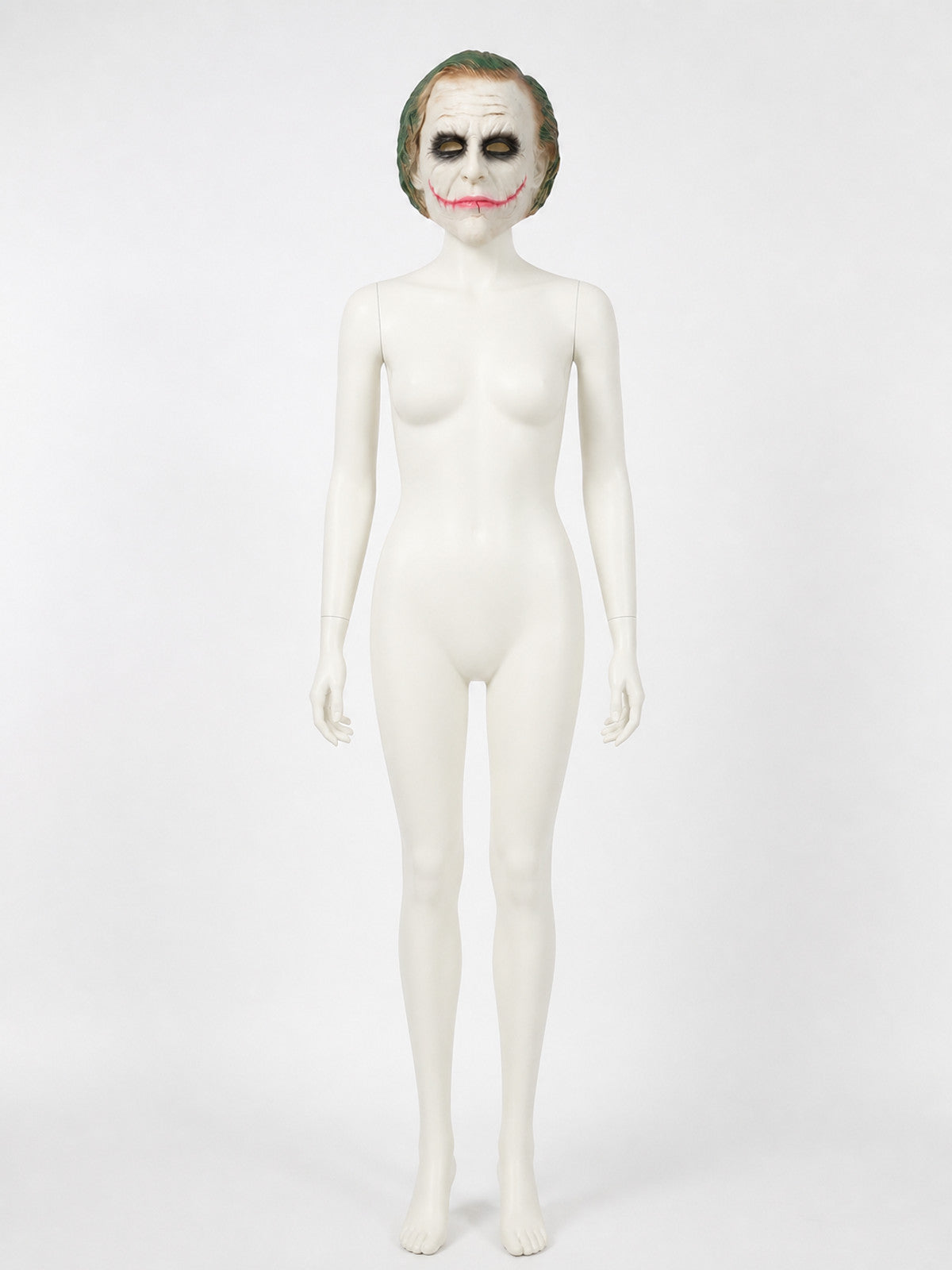 Halloween Carnival Mask with a Red Smile lifestyle view
