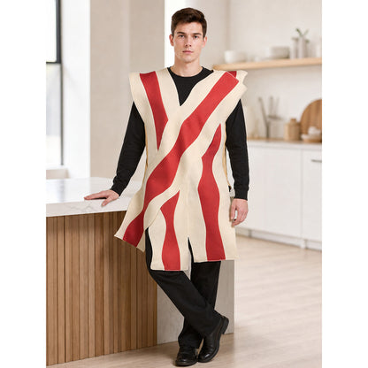 Carnival Tunic Costume with Red Stripes lifestyle view