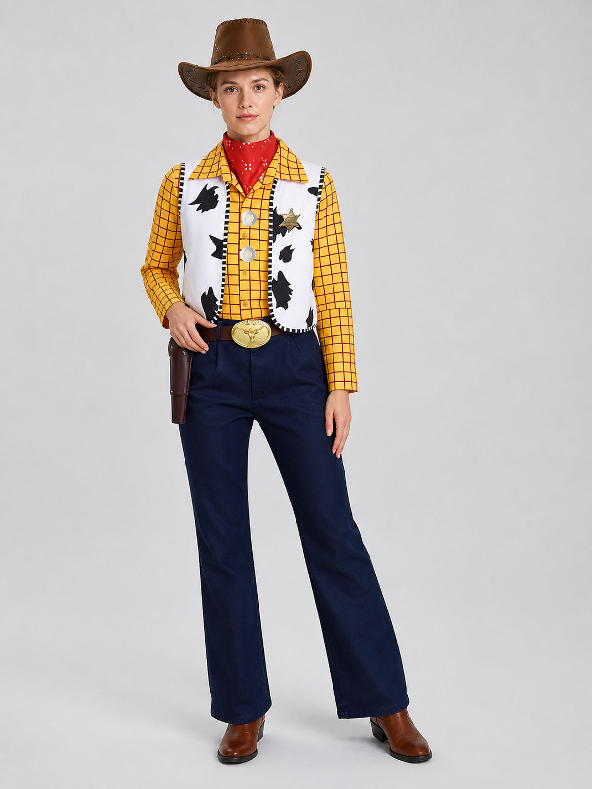 Woody Cowboy Costume for Cosplay with Accessories Costume Accessories detail