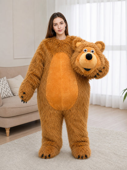 Life-Size Bear Costume for Parties and Events lifestyle view
