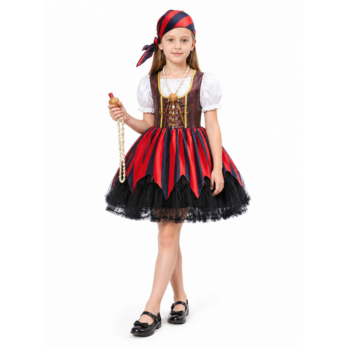 Pirate Costume with Dress and Halloween Accessories Costume Dresses detail