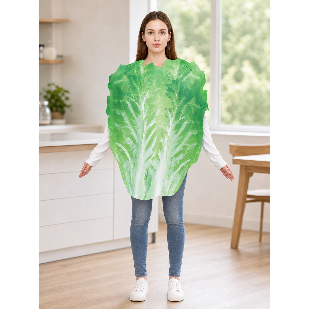 Lettuce Leaf Costume Tunic for a Themed Party lifestyle