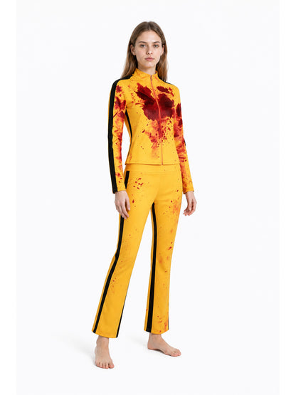 Tracksuit with Red Spots and Black Stripes product detail