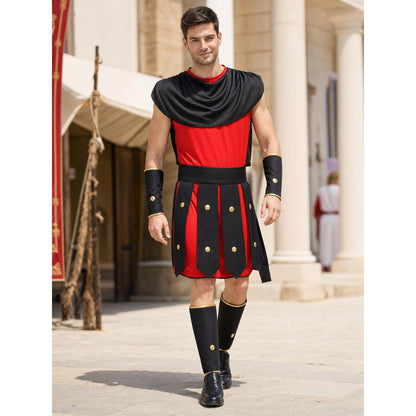 Warrior Costume with Tunic and Armor lifestyle view