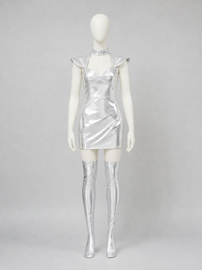 Silver Stage Cosplay Costume Costumes detail
