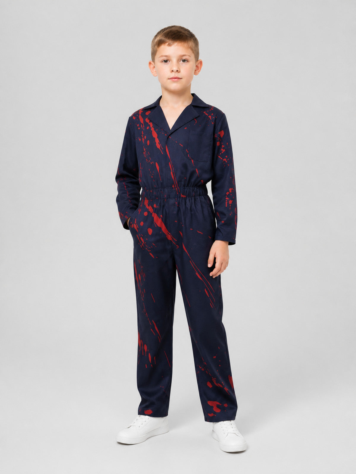 Michael cosplay costume, bloody work jumpsuit Costumes detail