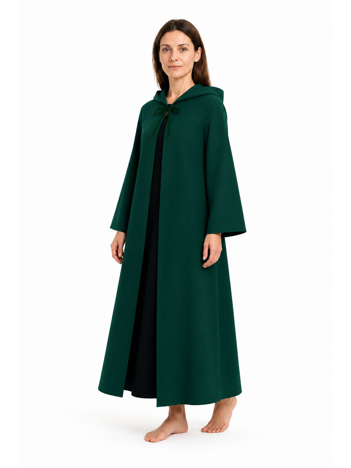 Dark Green Star Wars Jedi Robe with Hood product detail