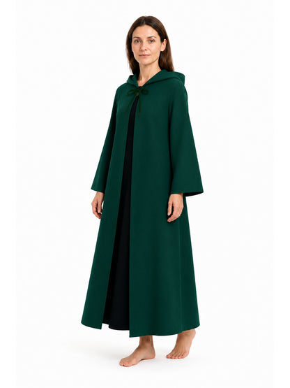 Dark Green Star Wars Jedi Robe with Hood product detail