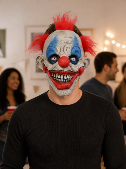 Scary Clown Carnival Mask for Halloween