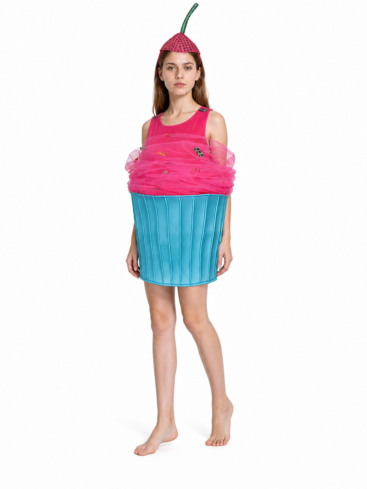 Cupcake Costume Jumpsuit for Performances Costumes detail