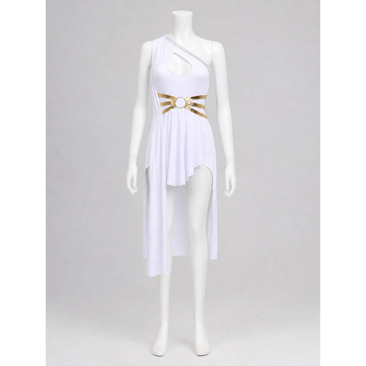 One-Shoulder Greek Goddess-Style Dress Costume Dresses detail