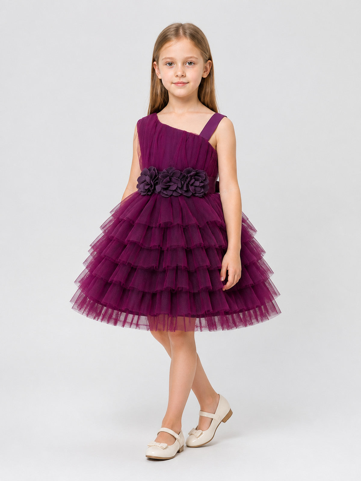 Full Tulle Skirt Christening Dress Costume Dresses detail