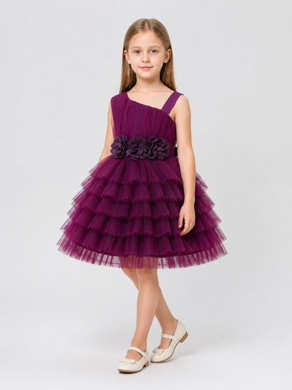 Full Tulle Skirt Christening Dress Costume Dresses detail