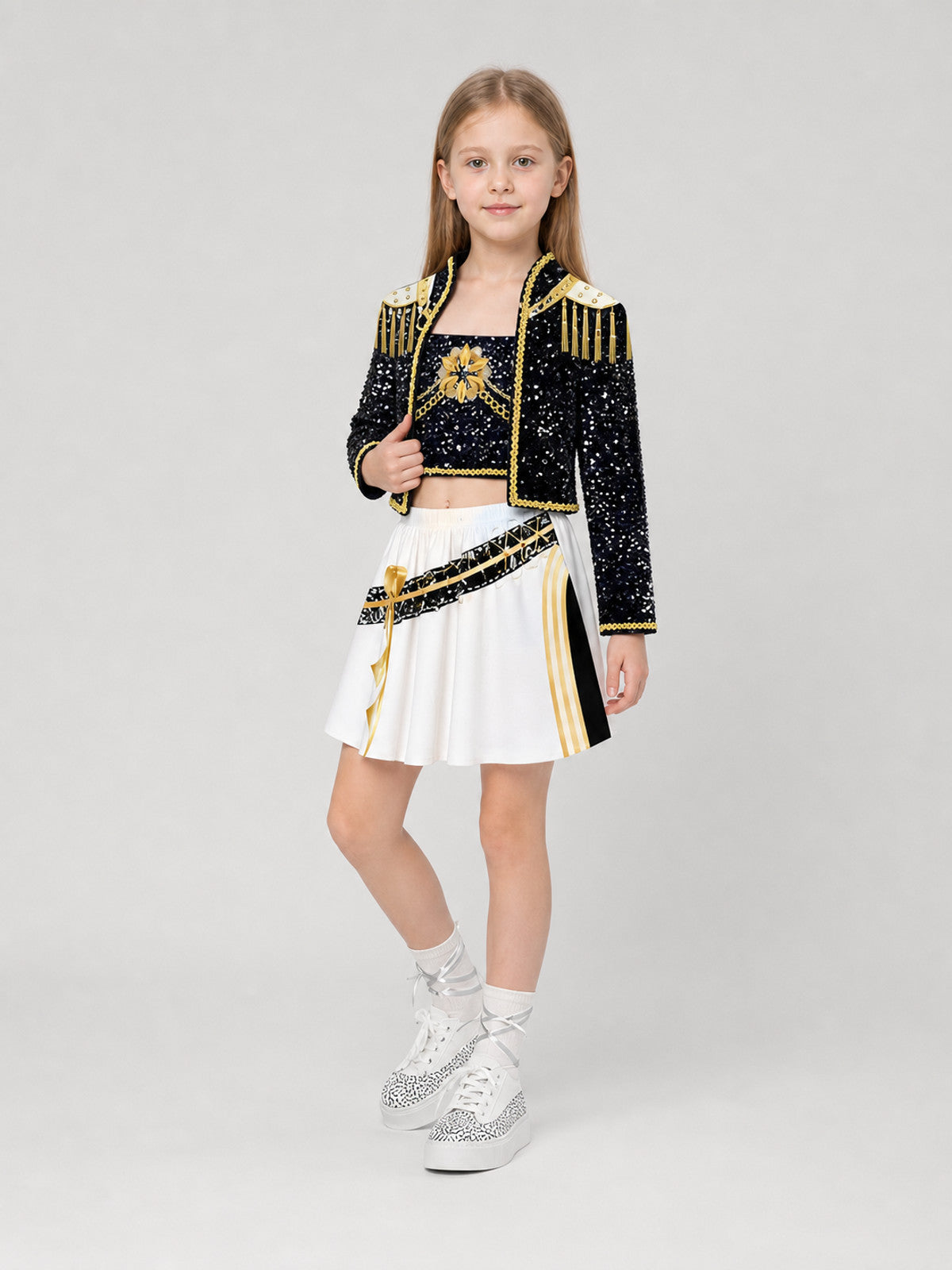 Children’s stage cosplay costume, 3 pieces product detail