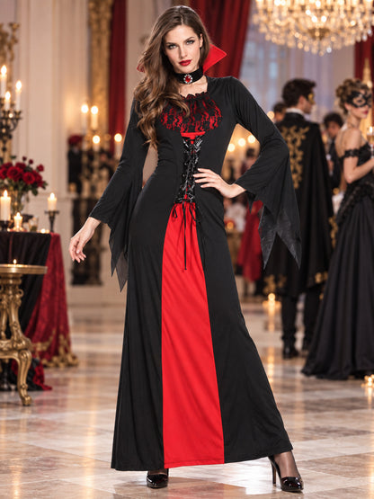 Vampire High-Neck Carnival Dress