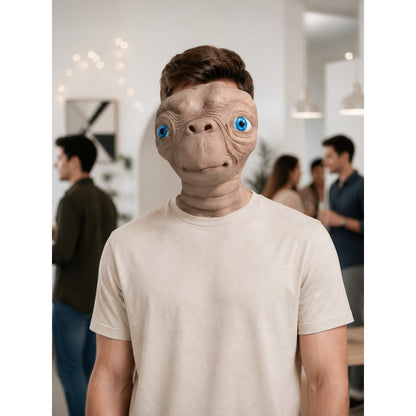 Alien Carnival Mask for Halloween and Cosplay lifestyle view