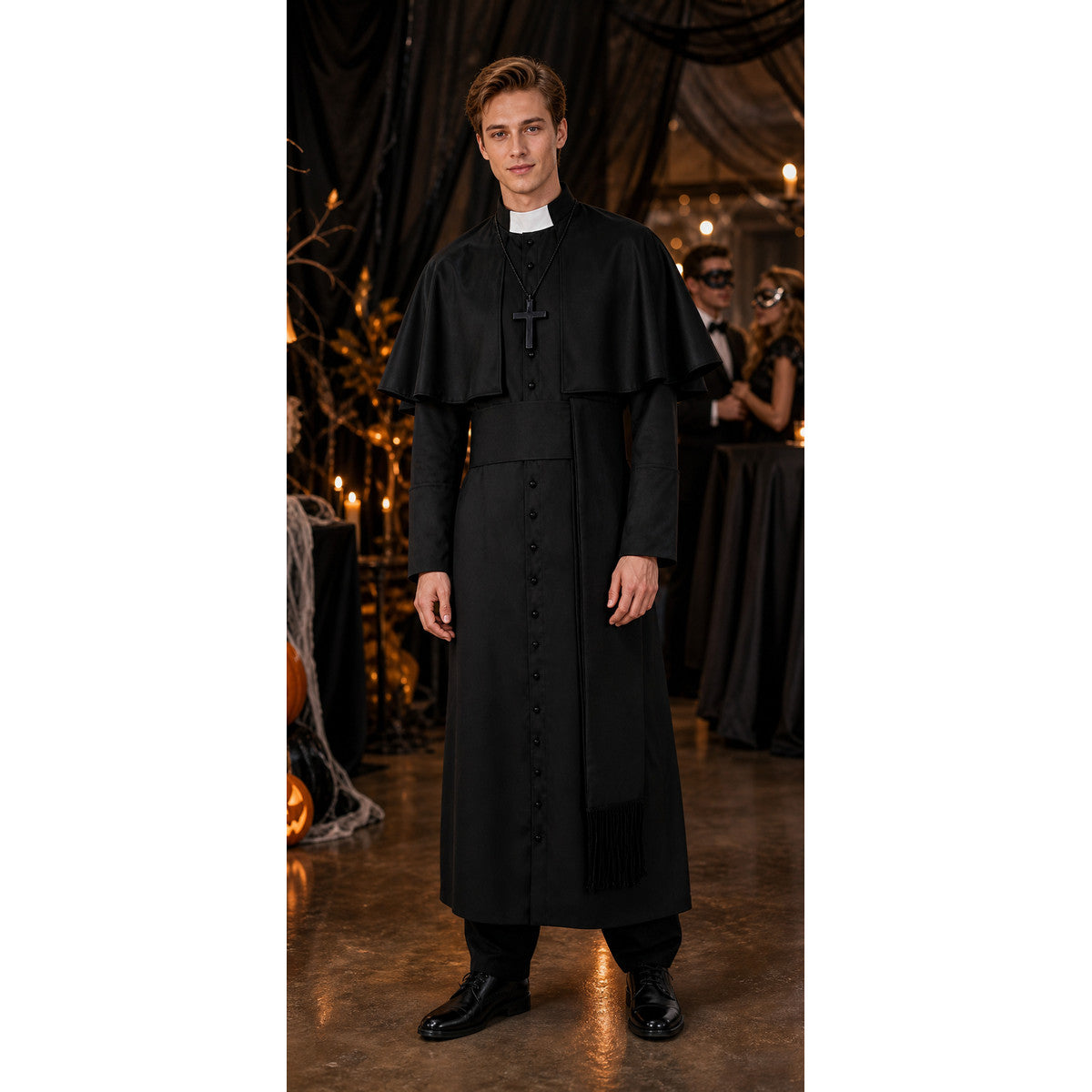 Priest Costume with Cape lifestyle