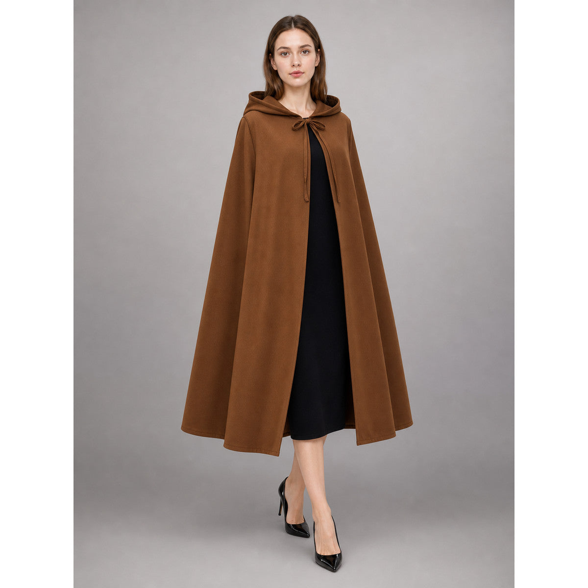 Brown Carnival Cloak with Hood occasion guide