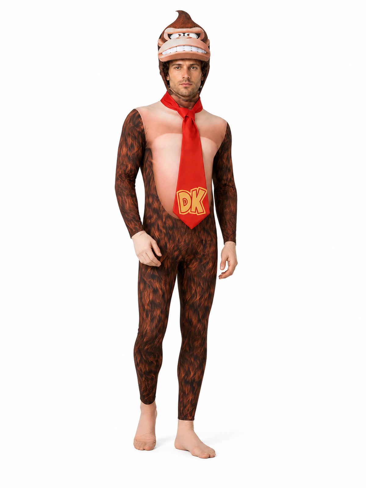 Gorilla Carnival Costume, Jumpsuit with Headwear