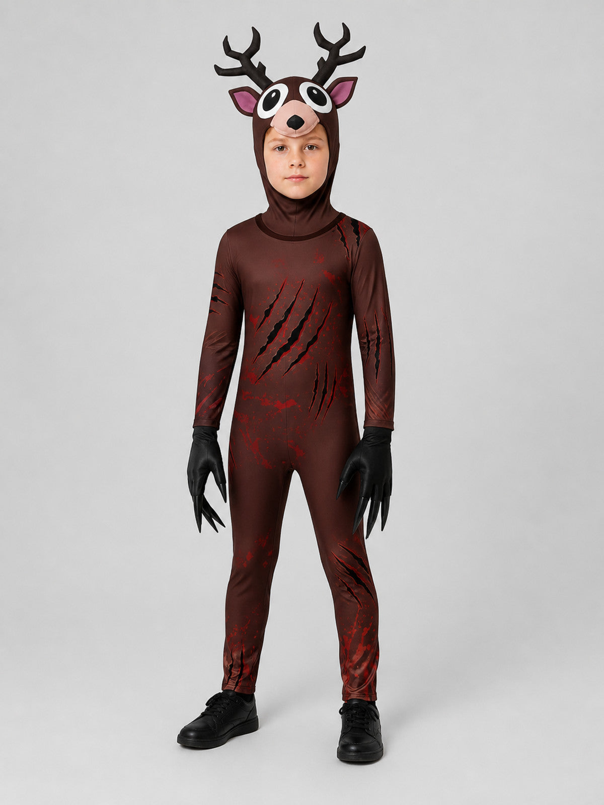 Scary Deer Costume Jumpsuit for Cosplay Costumes detail