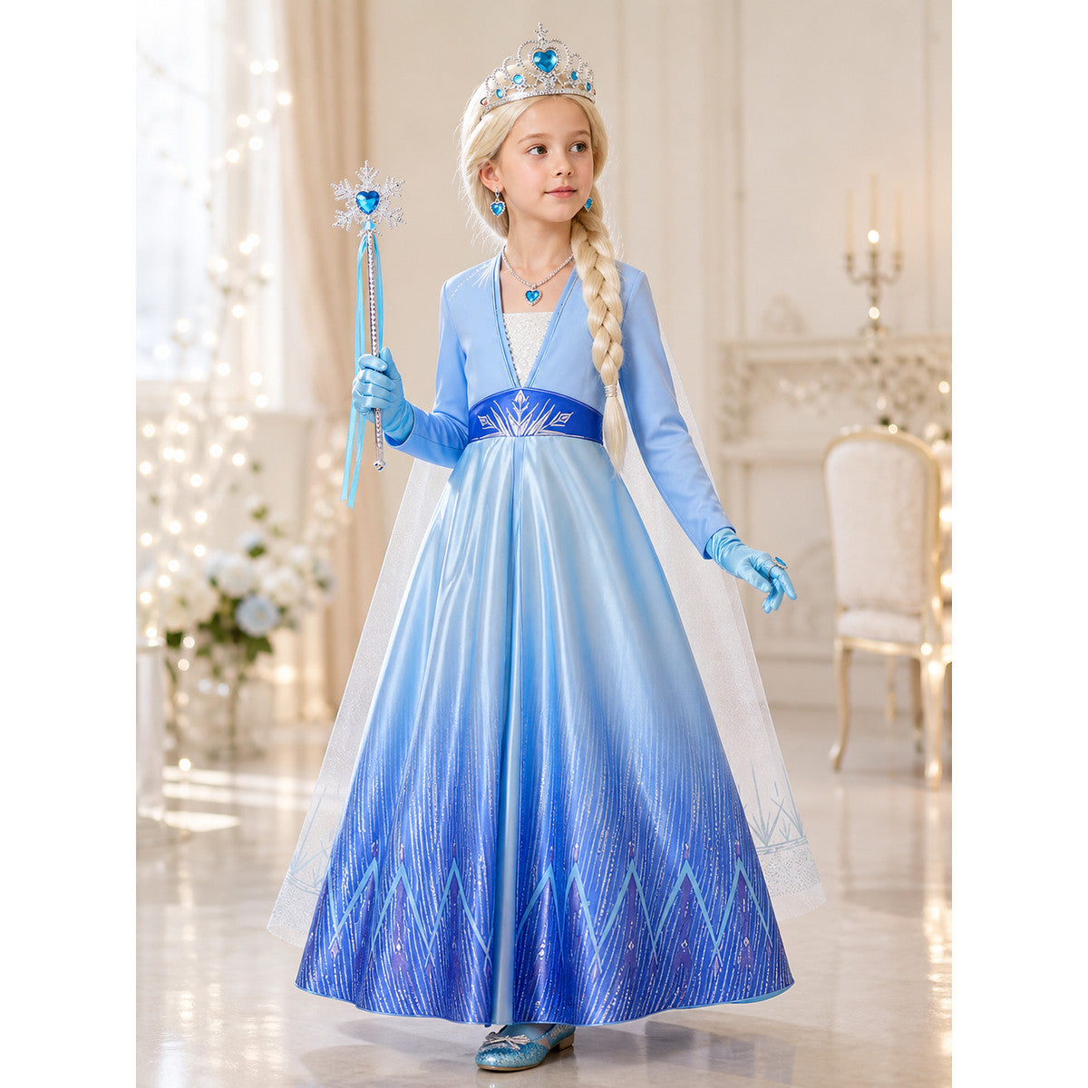 Princess Costume for Halloween and Cosplay lifestyle view