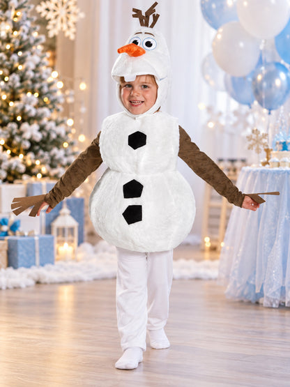 Kids' Snowman Carnival Costume with Headpiece