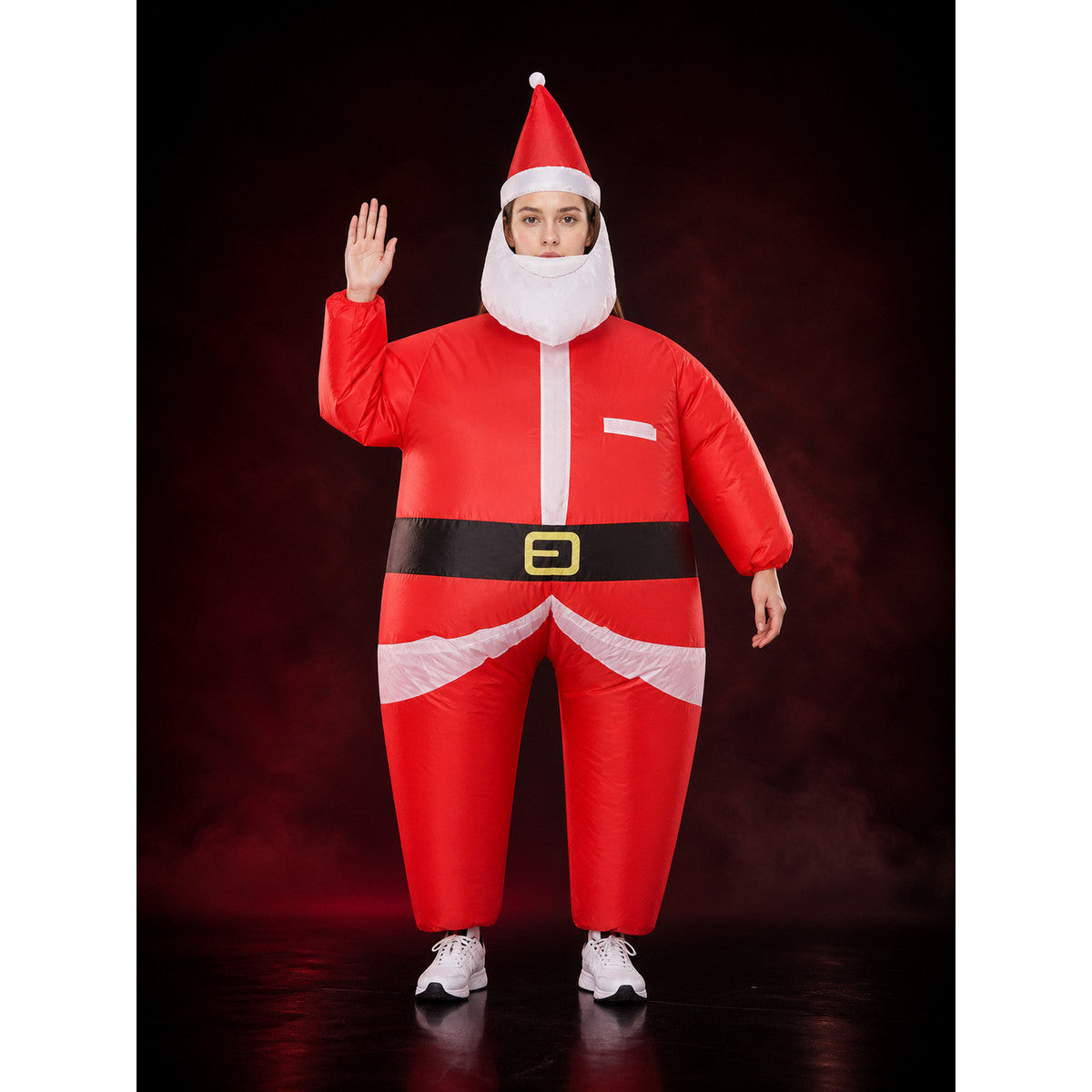 Christmas Santa Claus Inflatable Costume, Party Cosplay Outfit main product view