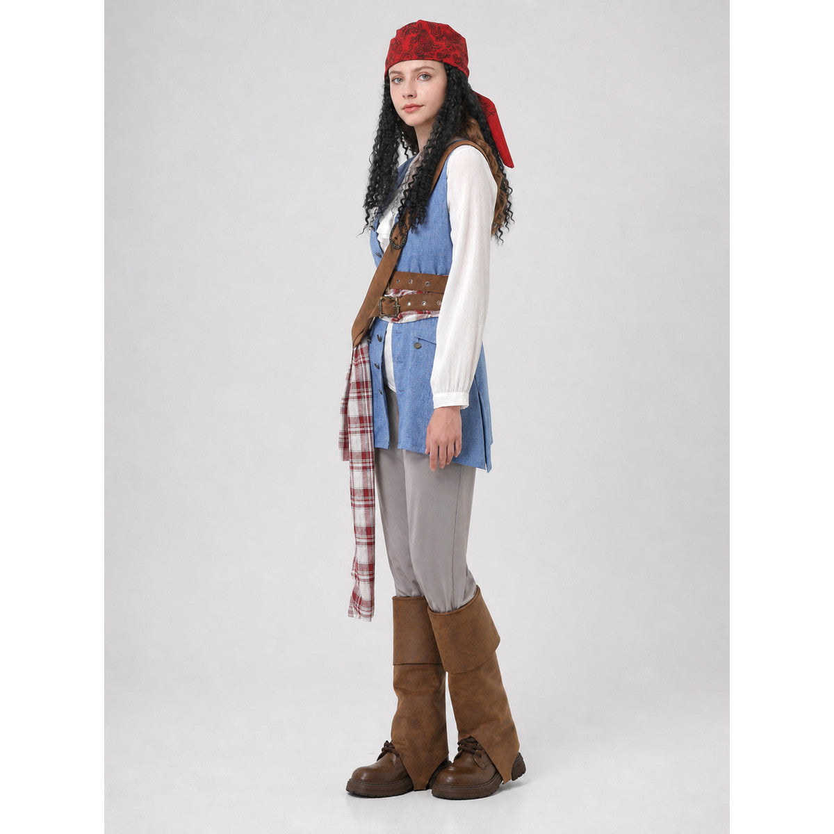 Pirate Costume for Halloween, Cosplay, and Performances