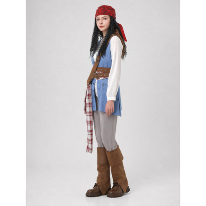 Pirate Costume for Halloween, Cosplay, and Performances