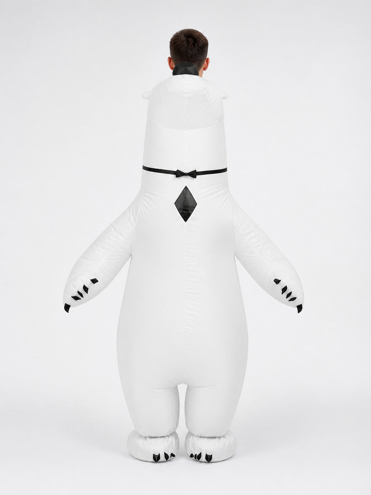Inflatable Polar Bear Costume, Carnival, One Size back view