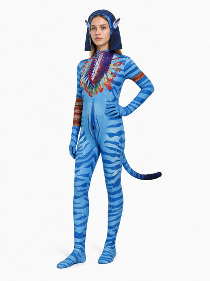 Avatar 3 Cosplay Costume with Headpiece