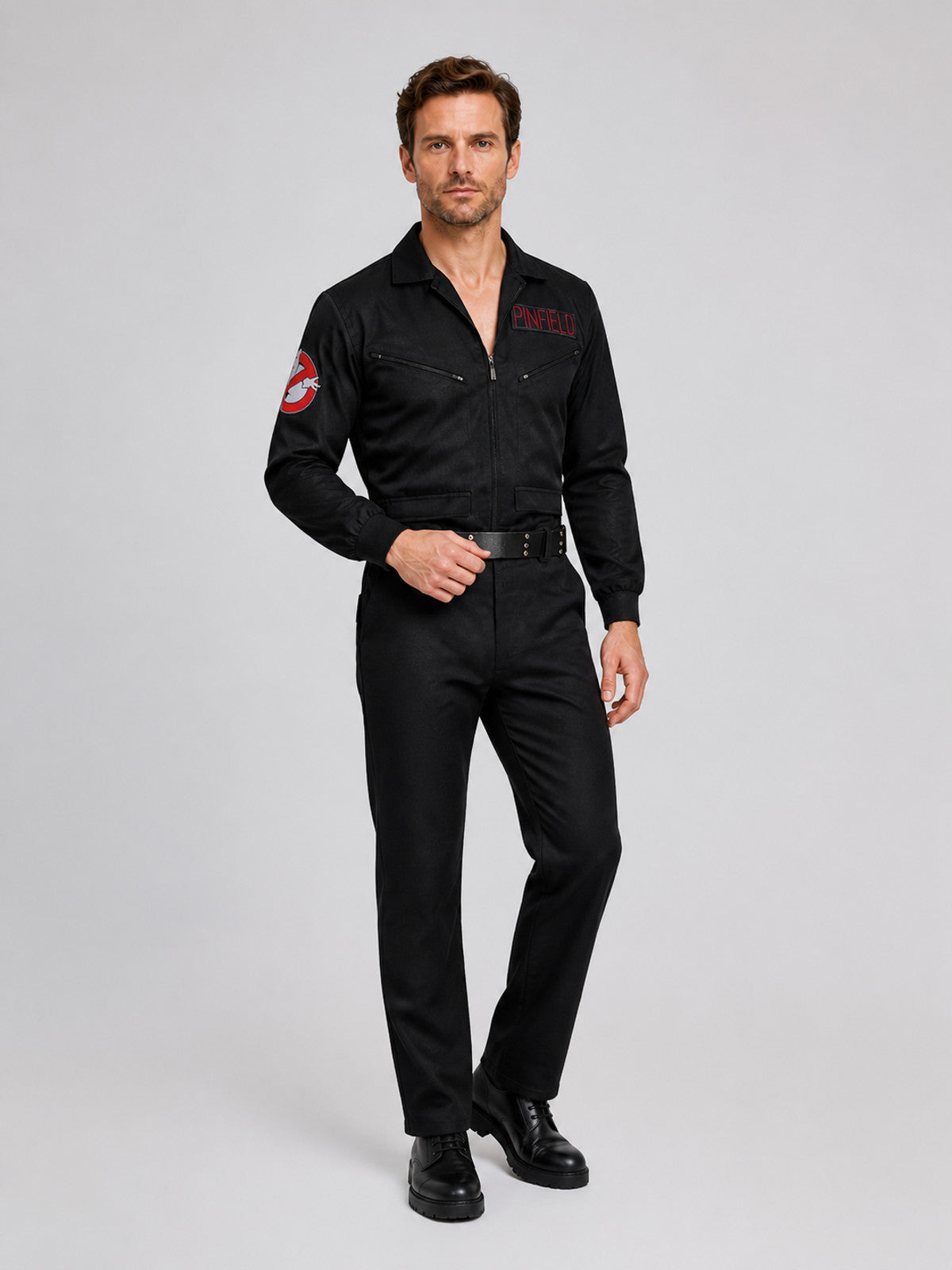 Black Groberson Cosplay Jumpsuit from the Movie
