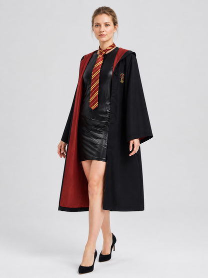 Harry Potter Cloak Cosplay Costume with Tie M-XXL