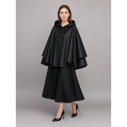 Black Hooded Costume Cloak for Cosplay occasion guide