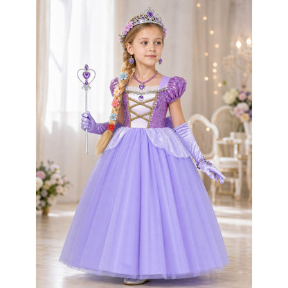 Lilac Princess Costume for Halloween lifestyle view