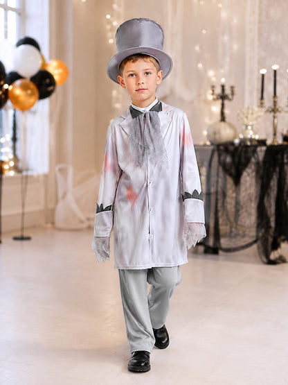 Children’s costume with a jacket and top hat lifestyle view