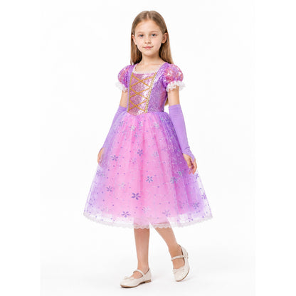 Children’s princess dress with a corset and full skirt product detail