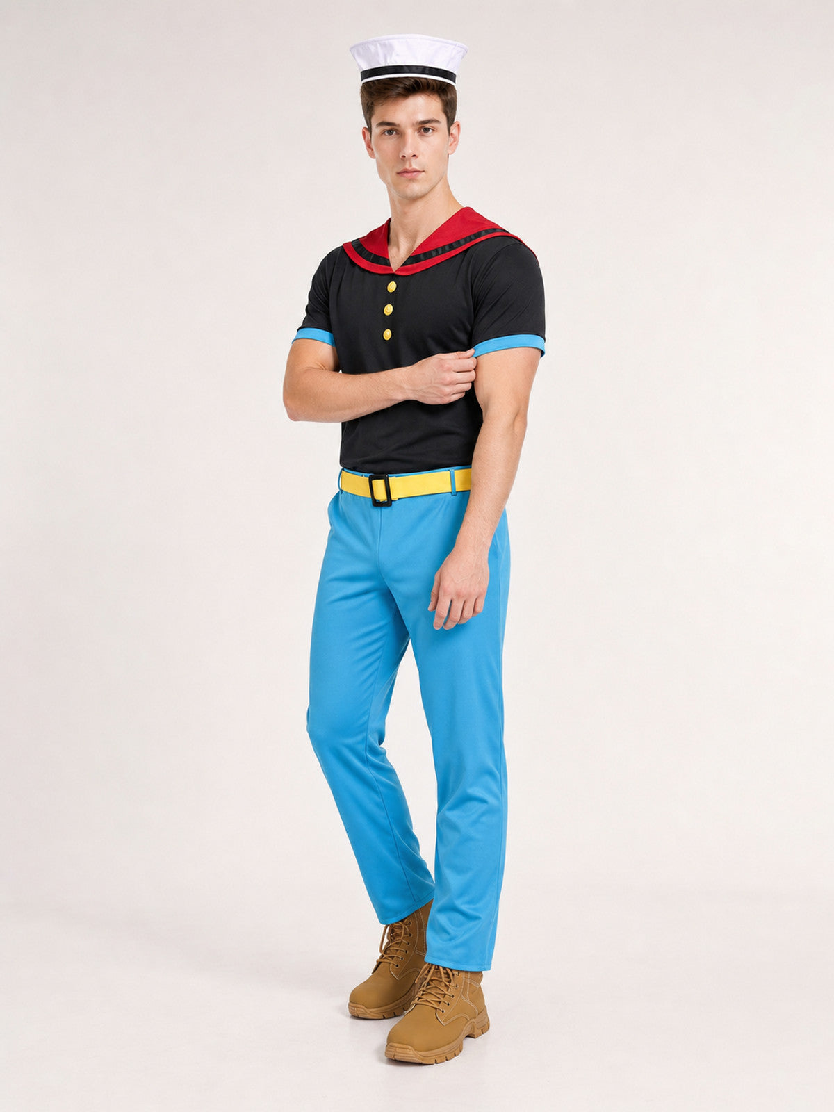 Sailor Costume for Cosplay with Hat Costume Headwear detail