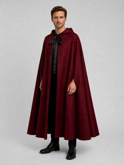 Long Hooded Death Cloak for Halloween Cosplay Costume Capes detail