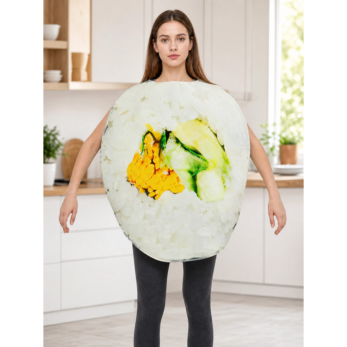 Food-Print Tunic Costume for Halloween and Cosplay lifestyle