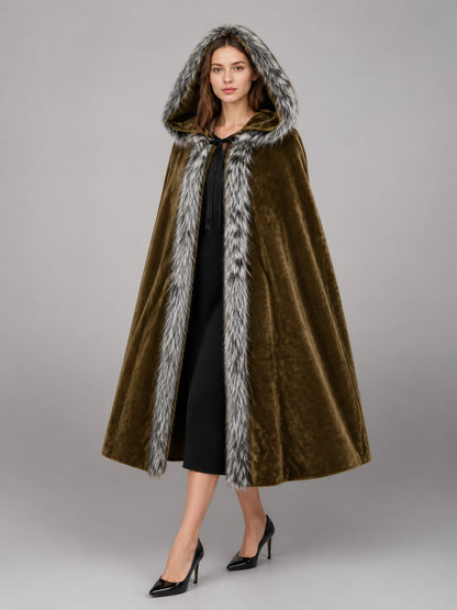 Brown Carnival Cloak with Hood occasion guide