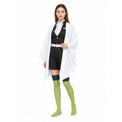 Mitsuri Kanroji Cosplay Costume with Cape Costume Capes detail