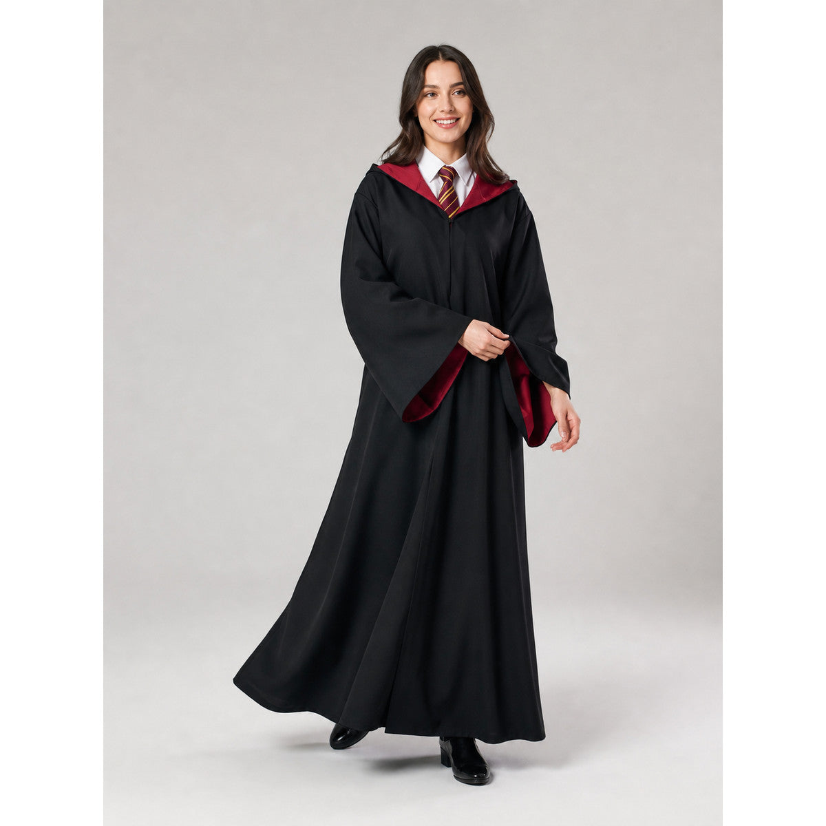 Harry Potter Gryffindor Cosplay Robe with Hood