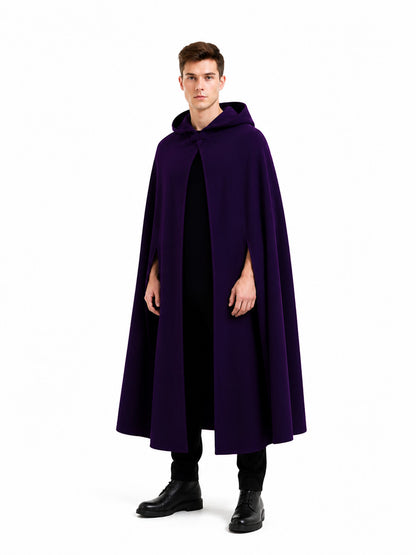 Long Hooded Cloak for Role-Playing
