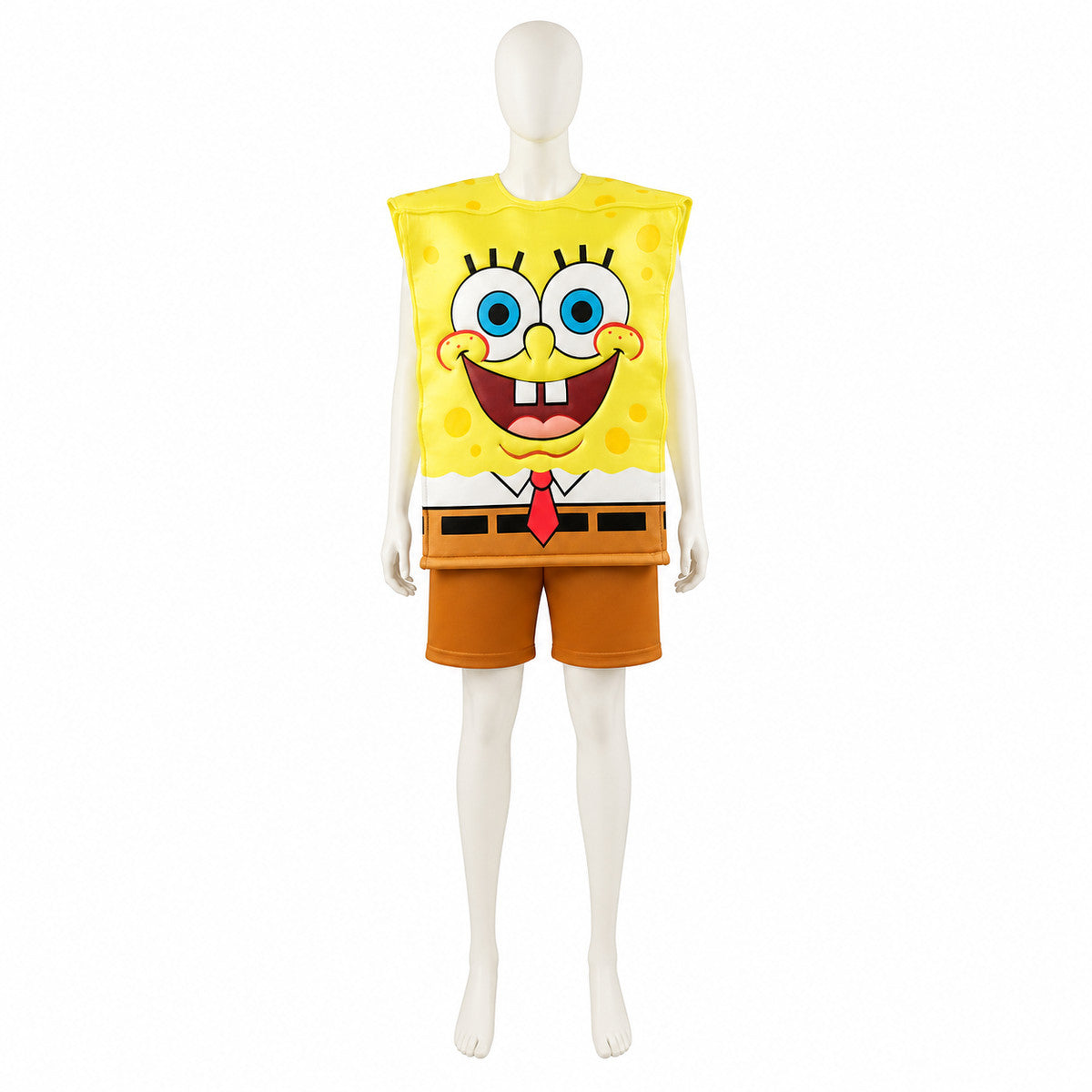 SpongeBob Yellow Carnival Costume Jumpsuit Costumes detail